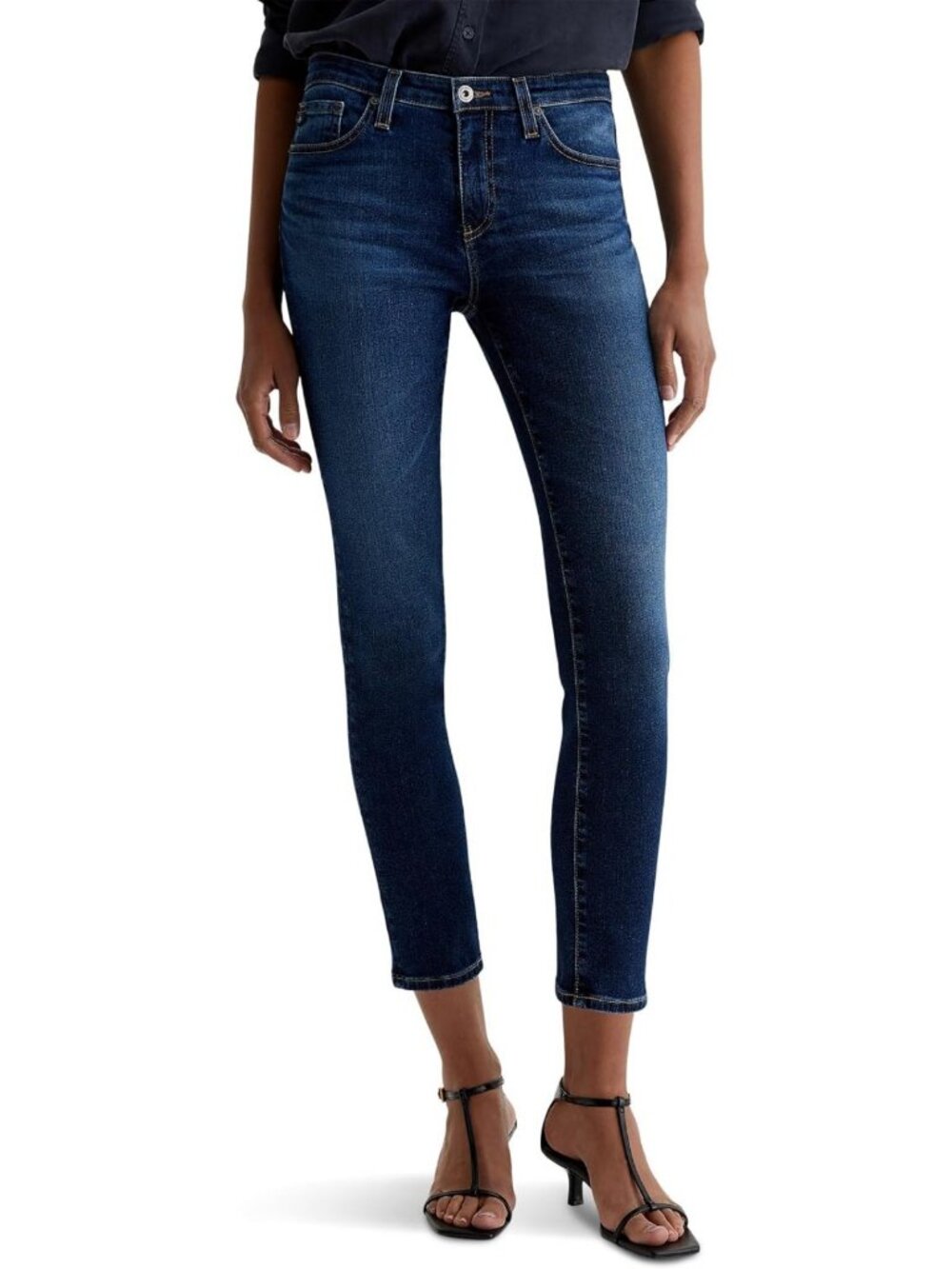 Stylish Women's Low Rise Cigarette Ankle Jeans - Perfect Fit & Trendy Design